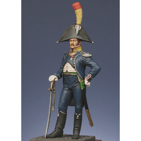 Officier de voltigeurs d'infanterie légère 1809