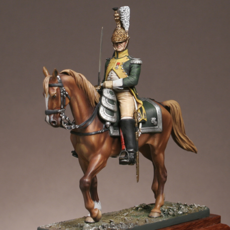 Officier du 19ème régiment de dragons 1809