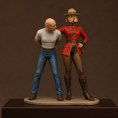 Mountie gets her man