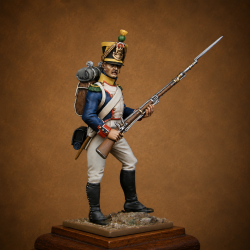 Voltigeur d'infanterie de ligne réglement de 1812