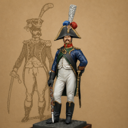 Tambour - major du 4ème régiment.