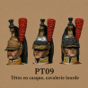 Têtes en casque, cavalerie