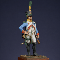 Cornet de voltigeurs 3ème rgt. 1809