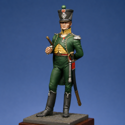officier de chasseurs 1er rgt. Royaume d'Italie 1807