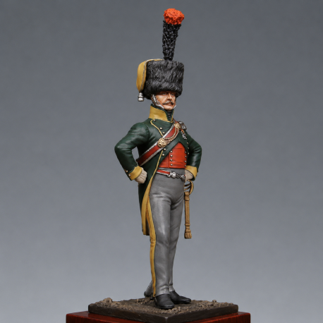 Officier de chasseurs à cheval 4ème rgt. 1809