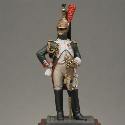 Officier des dragons de la garde