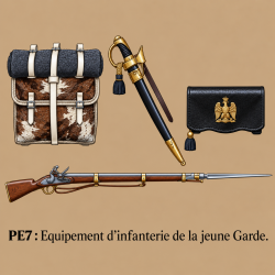 Equipement d'infanterie de la jeune garde