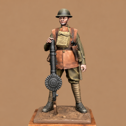 Tireur Lewis inf. britannique 1918
