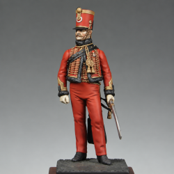 Officier du 2ème rgt. de chasseurs - jeune garde