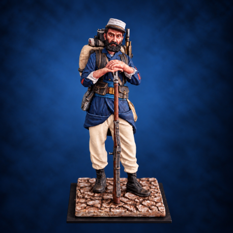 Legionnaire en tenue de campagne 1880