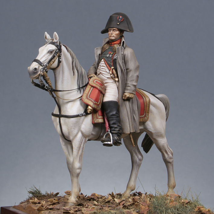 Sculpture, Napoléon Bonaparte - 18 cm - Marble, Spelter - auction