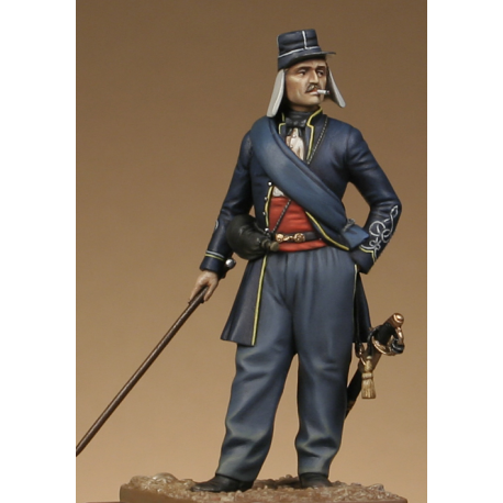 Sous-lieutenant des chasseurs d'Orléans 1845