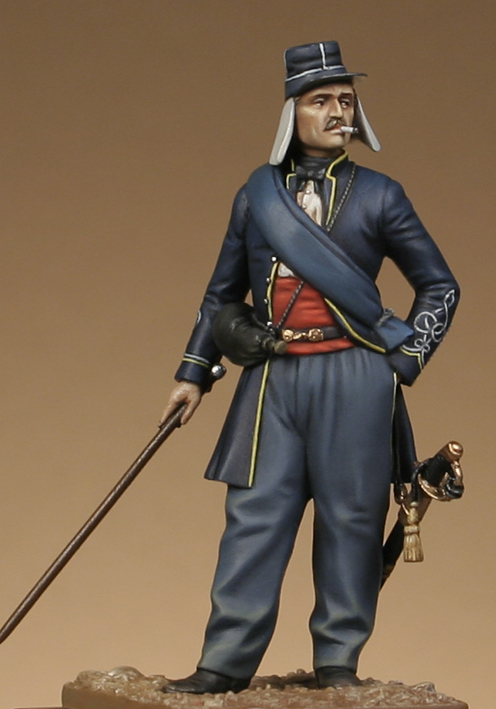 Sous lieutenant des chasseurs d Orl ans 1845 Atelier Maket