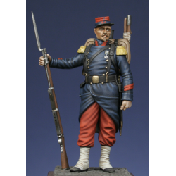 Caporal de voltigeurs d'infanterie de ligne - Italie 1859