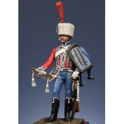 Trompette du 1er rgt. de hussards 1806 compagnie d'élite