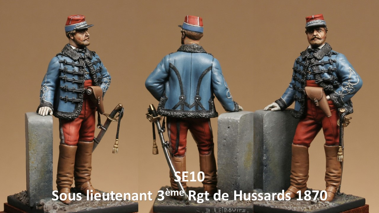 Sous lieutenant du 3ème hussards 1870